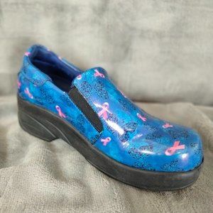 Breast Cancer Awareness Easy Works Clogs